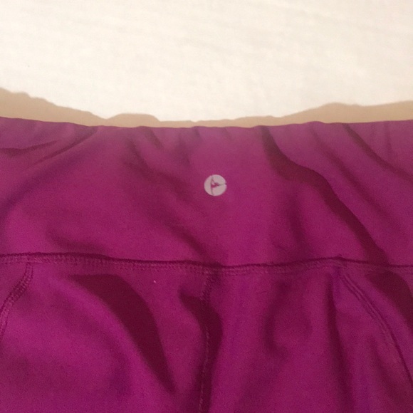 90 Degrees Pink Criss-Cross Mesh Detail Leggings - Picture 7 of 7